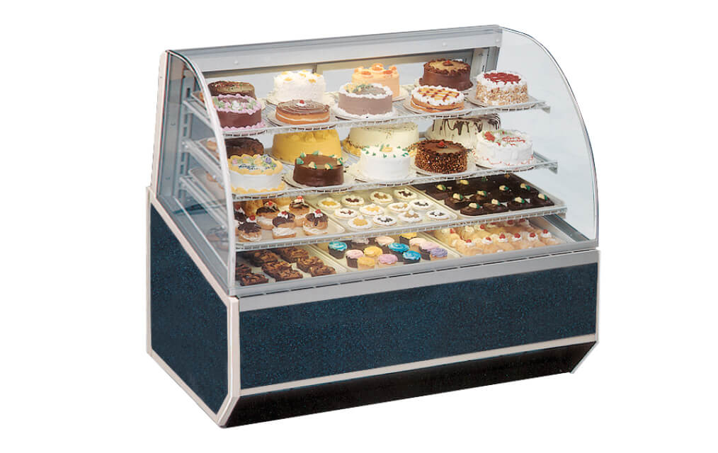 SERIES '90 REFRIGERATED BAKERY CASE - BLUE LAMINATE
